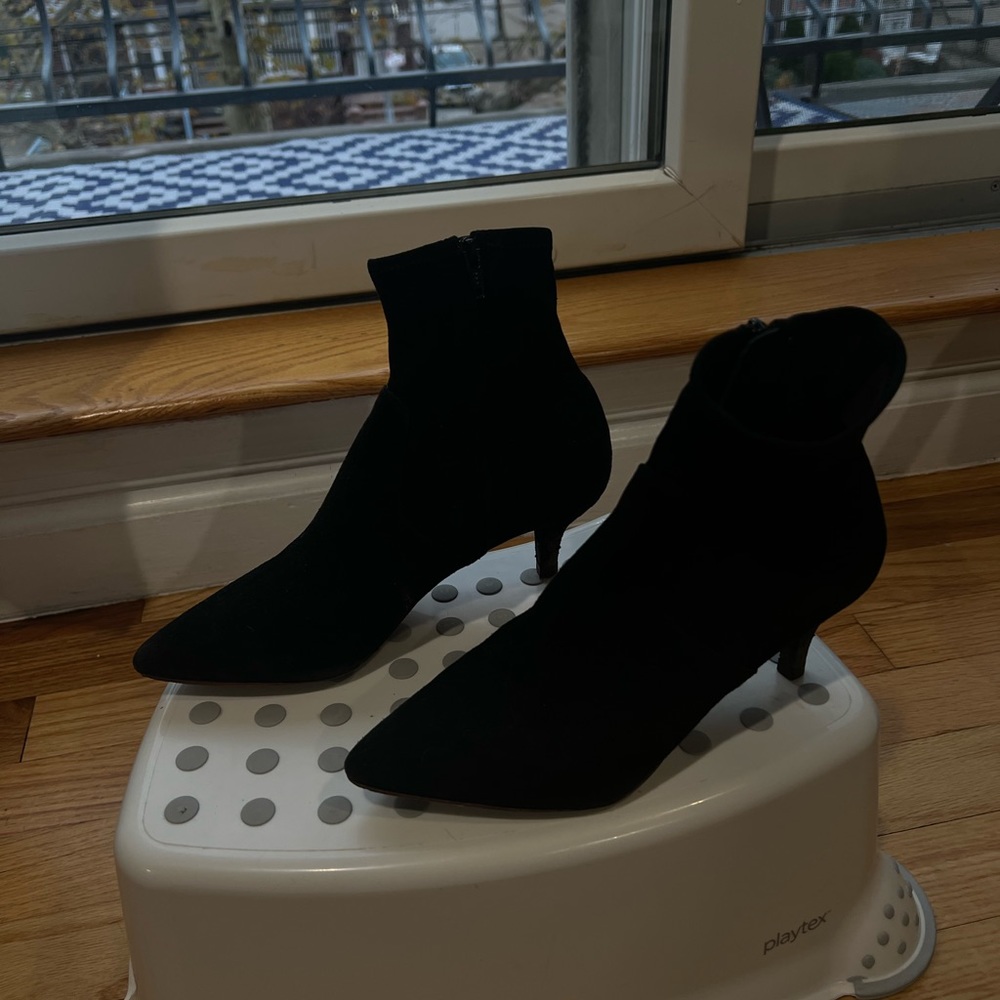 LOEFFLER RANDALL KASSIDY BOOT BLACK SUEDE US 5